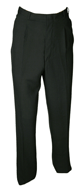 1950s Black Sharkskin Slacks