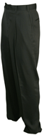 1950s Black Gab Slacks