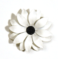 60s Pop Enamel Flower Pin
