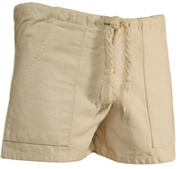 Vintage Surf Bum Canvas Shorts