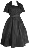 1940s Satin Party Dress