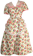 Forties Dress with Matching Apron!
