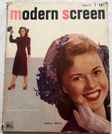 Vintage Modern Screen Magazine 1947