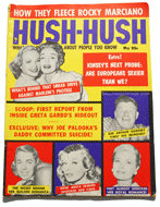 1950s Gossip Rag "Hush Hush"