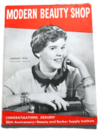Modern Beauty Shop Magazine 1954
