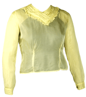 1940s Sheer Blouse