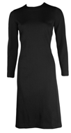 1960s Little Black StretchKnit Dress