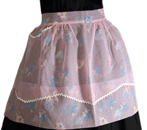 Pink and Blue Vintage Apron