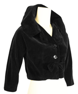 Vintage Velvet Bolero Jacket