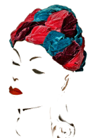 1950s Velvet Turban