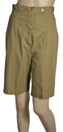 1940s Khaki Bermuda Shorts