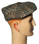 1950s Newsboy Cap