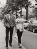 John Paul Belmondo and Jean Seeberg in Breathless, Jean, so natural in capri pants