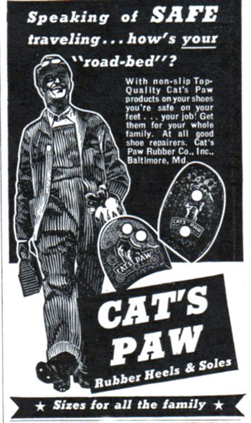 Cats Paw Heel Ad