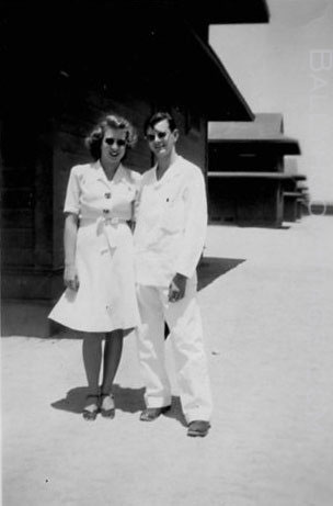 Dressed in white, 1930s