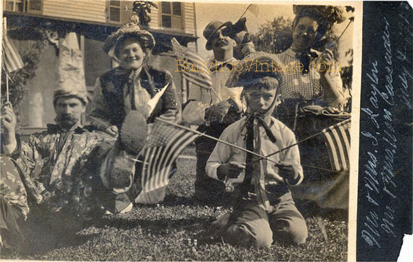 4th of July Parade costumes 1912