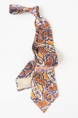 40s Silk Deco Tie