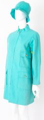 1960s Mod All Weather Coat and Hat