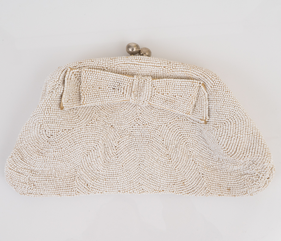 1950s Bags by Josef Beaded Clutch