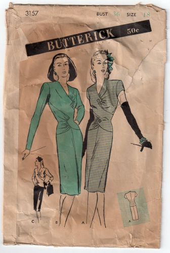 1940s cocktail dress