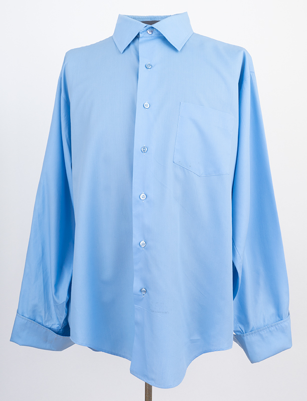 1960s Dress Shirt with wide collar: Ballyhoovintage.com