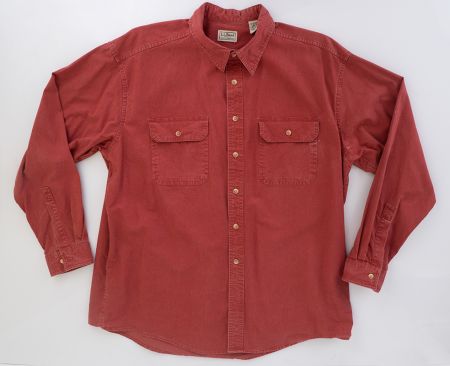 1980s LL Bean Washed Denim Shirt