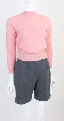 Soft as a Kitten 1960s Pink Sweater