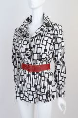 60s Mod Art Print Jacket