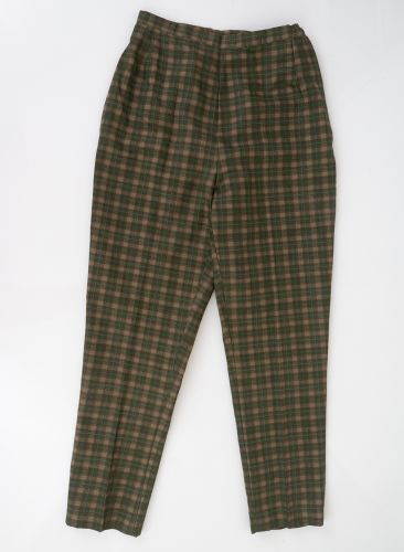 Vintage Plaid Cotton Capris NWT