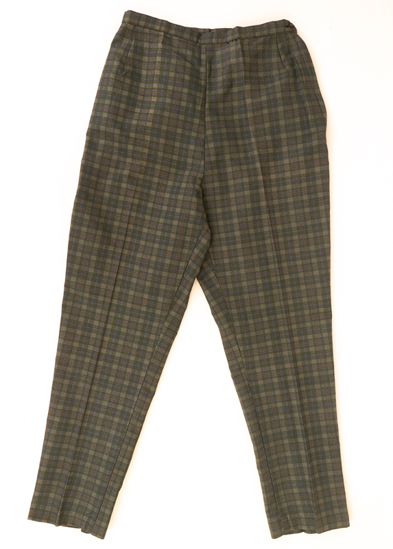 Charming Vintage Plaid Capris