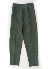 Chartreuse 60s Stretch Capri Pants