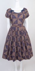 1950s Fit and Flare Dress