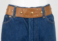 1960s Studded Wide Belt