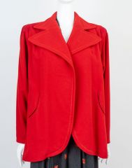 1940s Red Swing Coat