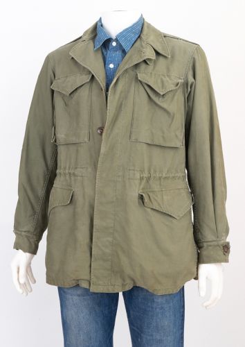 【1940's】 U.S. ARMY M-43 field jacket VINTAGE US ARMY M-1943 M43 FIELD JACKET 1940S WW2 SIZE 36R