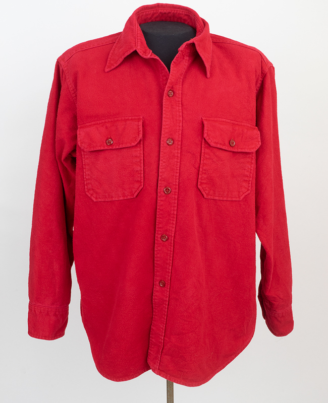 Vintage Woolrich Chamois Flannel Shirt: Ballyhoovintage.com