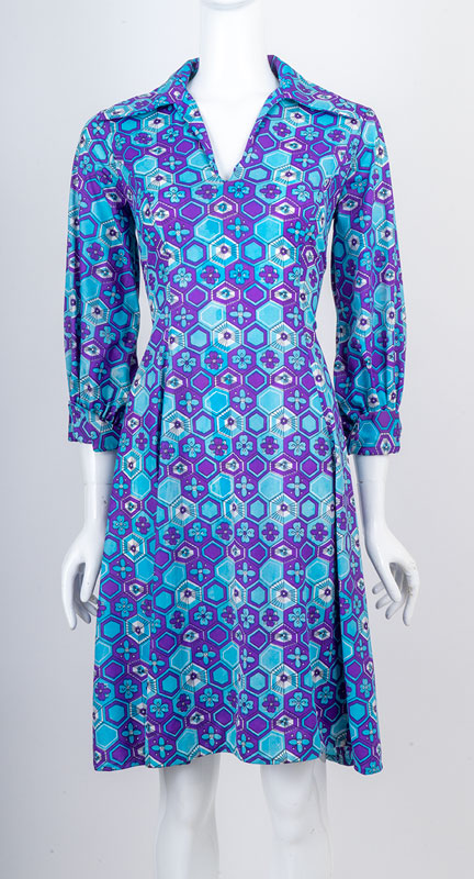 Trippy Pattern Print Dress