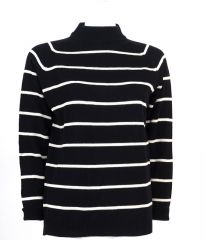 1960s Mock Turtle Neck Pullover Sweater