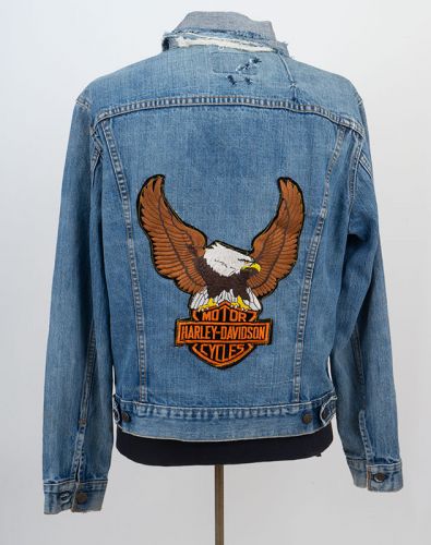 1970s Levis Type III Jacket w Harley Patch