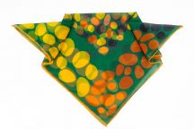 1950s Sheer MCM Silk Scarf