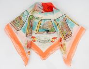 Vintage Australia Map Souvenir Scarf