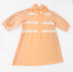 1960s Little Girls Hippie Dress