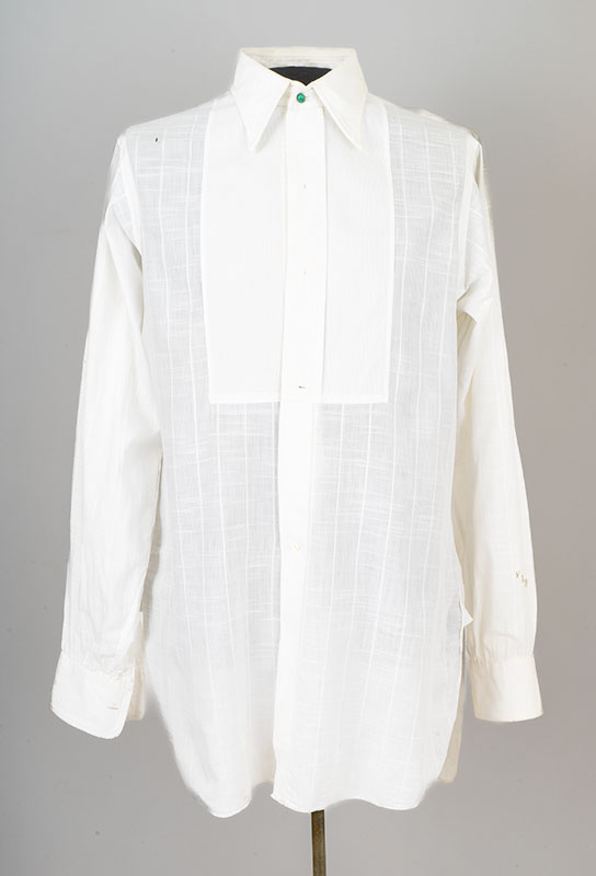 Vintage 1940s Bespoke Dress Shirt: Ballyhoovintage.com