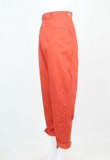 1950s Tangerine Vintage Capri Pants