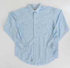 1950s Ranchcraft Chambray Western Shirt