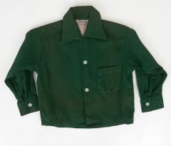 1940s Kid's Gabardine Sport Shirt