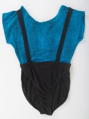 1980s Jacques Moret Python Print Leotard
