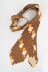 1940s-50s Cohama California Swagger Wide Tie