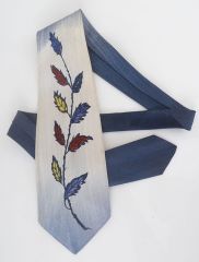 Vintage Hand Painted Wide Swing Tie