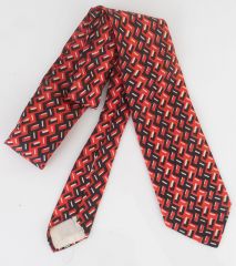 Vintage Tire Tread Silk Tie